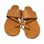 J. McLaughlin  Ondra Leather Sandals Brown Tan Size 9.5 Photo 2