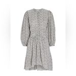 Isabel Marant Étoile Marili Ruched Blouson-Sleeve Dress, Size US4|FR34 New w/Tag Photo 1