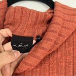Urban Outfitters Out From Under Iona Ribbed Tunic Turtle Neck Orange Sz L Photo 4