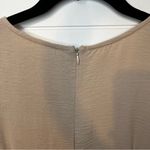 SheIn Button-Front Brown Jumpsuit Neutral Minimalist Size Small Photo 8