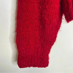 Sandy Starkman Vintage Button Heart Red Sweater Blazer Size Medium Photo 4