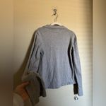 Djerf Avenue  Getaway Top Sz Small Grey Polo Style Photo 4