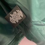 Ryegrass Sea Moss Green Woven Faux Leather Trim Zip Up Jacket Large New With Tag Photo 5