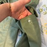 Forever 21  Olive Faux Leather Pants Photo 1