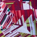 LuLaRoe  Abstract High Low Short Sleeve Dress Round Neck Sz Sm Stretch Polyester Photo 10