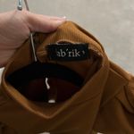 fab'rik Orange/Brown Body Suit with Puff Sleeves  Photo 2