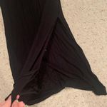 Pink republic Juniors'  Side-Slit Maxi Dress Black Photo 3