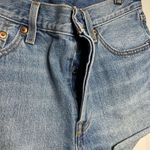 Levi's  501 Womens Cut Off High Waisted Denim Jean Shorts Size 29 Photo 1