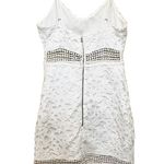 Lovers + Friends White Crochet Lace Sleeveless V-Neck Mini Dress Revolve Size XS Photo 7