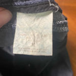 Vince . Dark Wash Lightweight Cropped Denim Jeans Cuffed Hem Luxe Size 12 Photo 6