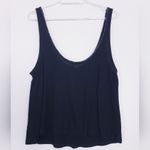 Free People Intimately  Solid Black  Tank Top Photo 2