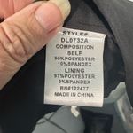 NSR Black Stripe Long Sleeve Round Neckline Midi Dress Size XS NWT Photo 10