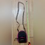 Kendall + Kylie Small Stylish Black and Pink Crossbody Bag w removable strap. Photo 5