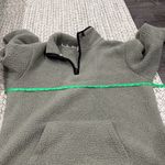 PINK - Victoria's Secret Victoria Secret PINK Green Sherpa 1/4 Zip Jacket Photo 10