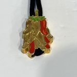 Red & Gold Chili‎ Peppers New Mexico Metal Keychain Key Fob 4" Photo 3