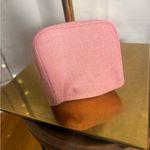 Clinique x Drawbertson Pink Floral Cosmetic Bag | Travel Makeup Pouch Photo 1