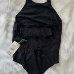 ZARA Halter Neck Bodysuit Black Photo 3