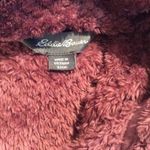 Eddie Bauer  purple kangaroo front pocket jacket womens Small S sweater Photo 4