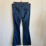 Joie  Mid Rise Dark Wash Blue Denim Flare Leg Jeans Womens 29 Stretch Casual Photo 3