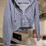 Brandy Melville Jacket Zip-Up Cropped Photo 0