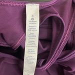 Lululemon  Double Tap Bra II Darkest Magenta size 8 Photo 4