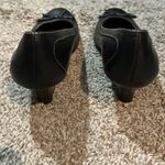 Black Women's Heels with Bow Detail Size 8 Photo 2