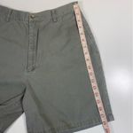 Eddie Bauer Walking Chino Shorts Size 12 Olive Green Photo 4