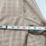 Mable Anais geometric print pale blush pink tie front cropped blouse size small Photo 8