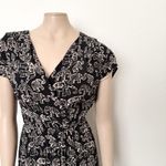 Anthropologie [] Maeve Noronha Elephant Print Flowy Faux Wrap Dress Size Large L Photo 6