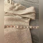 My Beloved  Size M Oatmeal Oversized Cowl Neck Pullover Cozy Lounge Sweatshirt Photo 8