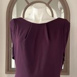 Betsy and Adam Midi Cowl Neck Drape Back Scuba Crepe Dress Size 14 NEW w/Tag Photo 7