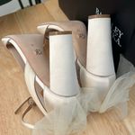 Badgley Mischka Badgley Mischa Women’s Kim Heeled Sandal in soft champagne color Photo 8