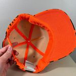 The Vintage Shop Vintage 80s Chevrolet NC Neon Orange Duck Camo Snapback Trucker Hat Adjustable Photo 4