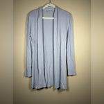 Kettlewell Sz S Long Open Front Wrap Cardigan Periwinkle Blue Photo 5
