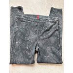 Spanx Women's Jeans-ish Black Gray Camo Ankle Jeans Leggings Stretch Moto Size L Photo 11