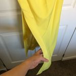 Bardot  Yellow Strapless Eleni Midi Dress Size US 8 Photo 5