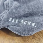 Rae Dunn  USA Gray Distressed Baseball Cap One Size Black USA Embroidered Hat Photo 2
