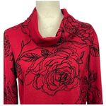 Coco Bianco  Floral Mock-Neck Top Size L Photo 7