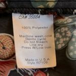 Cousin Earl Floral Long Sleeve Dress Keyhole Front Flowy Bell Sleeve Small R7109 Black Photo 15