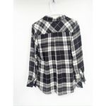 Rails Hunter Black White Midnight Snow Plaid Button Up Shirt Size Small NWT Photo 2