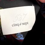 Cinq à Sept Cinq a sept maxi organza dress Bow size 6 black purple C0 Photo 6