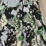 Milly  Womens Kayla Painterly Floral Print‎ Pleated A Line Mini Skirt 2 Photo 3