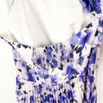 Eliza J Chiffon Floral Print Halter Tie Pleated Skirt Maxi Dress, Size 2 Photo 11
