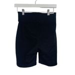 Almost Famous  Stretchy Jegging Biker Shorts Black Womens Small Photo 1