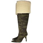 Good American High Kickstand Camo Over The Knee Boots Photo 2