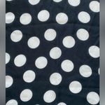 UNBRANDED polka dot semi sheer scarf Black Photo 1