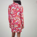 Trina Turk  Kamryn Floral Scroll Polo Mini  Dress Size L Photo 4