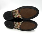 Clarks  x Orla Kiely Ponyhair Chelsea Boots Black Leather Booties Photo 9