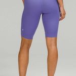 Lululemon - SenseKnit Running High-Rise Short 10" Charged Indigo Athletic Bike Photo 1