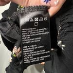 Pins & Needles Black Long Sleeve Floral Romper Small Photo 8